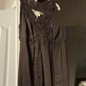 Beautiful brown crochet dress